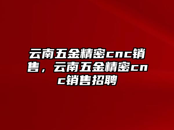 云南五金精密cnc銷(xiāo)售，云南五金精密cnc銷(xiāo)售招聘