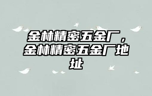 金林精密五金廠，金林精密五金廠地址