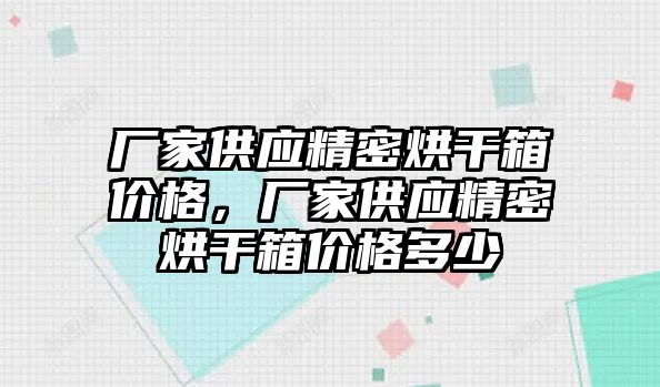 廠家供應(yīng)精密烘干箱價格，廠家供應(yīng)精密烘干箱價格多少