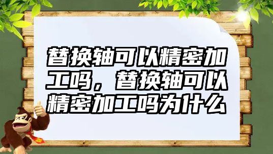 替換軸可以精密加工嗎，替換軸可以精密加工嗎為什么