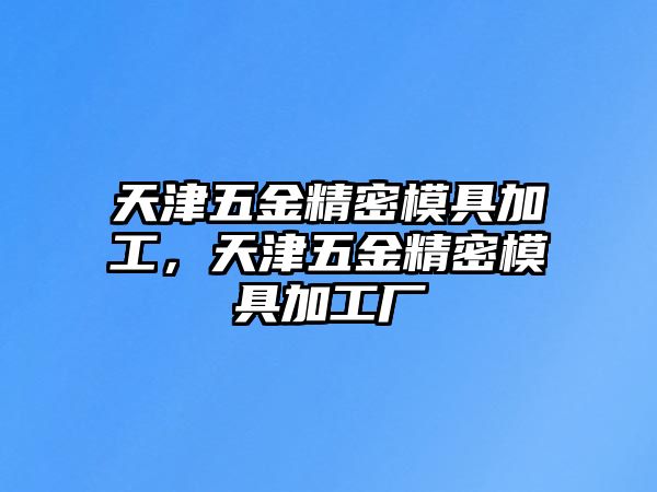 天津五金精密模具加工，天津五金精密模具加工廠(chǎng)