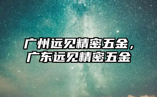 廣州遠見精密五金，廣東遠見精密五金