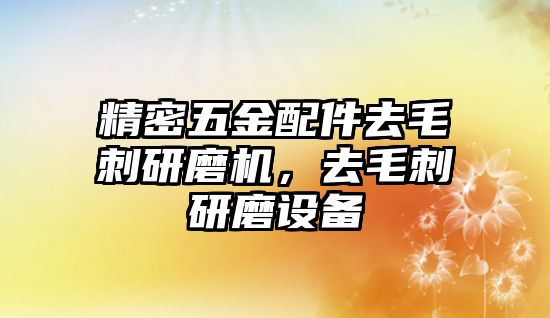 精密五金配件去毛刺研磨機，去毛刺研磨設(shè)備