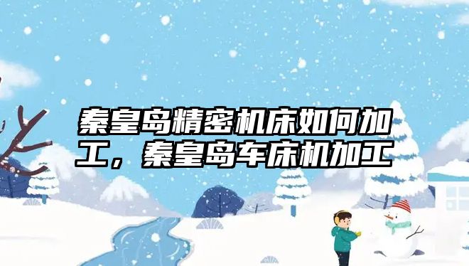 秦皇島精密機床如何加工，秦皇島車床機加工