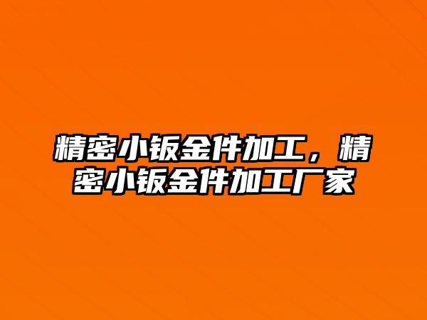 精密小鈑金件加工，精密小鈑金件加工廠家