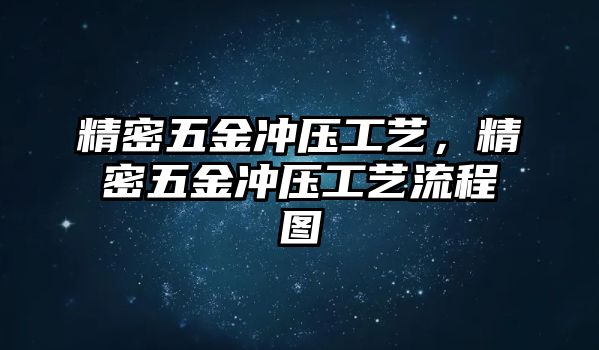 精密五金沖壓工藝，精密五金沖壓工藝流程圖