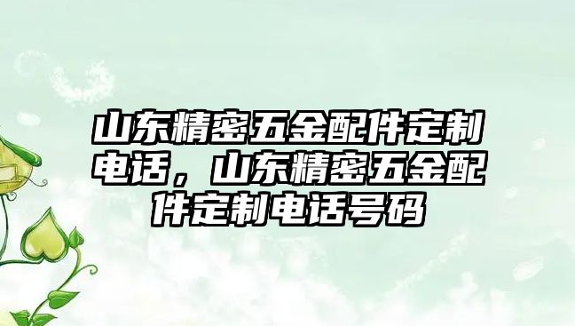 山東精密五金配件定制電話，山東精密五金配件定制電話號(hào)碼