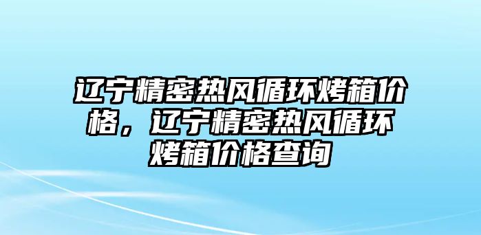 遼寧精密熱風(fēng)循環(huán)烤箱價格，遼寧精密熱風(fēng)循環(huán)烤箱價格查詢