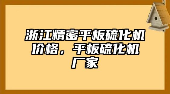 浙江精密平板硫化機價格，平板硫化機廠家