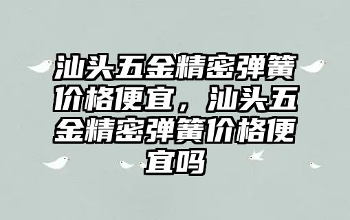 汕頭五金精密彈簧價格便宜，汕頭五金精密彈簧價格便宜嗎