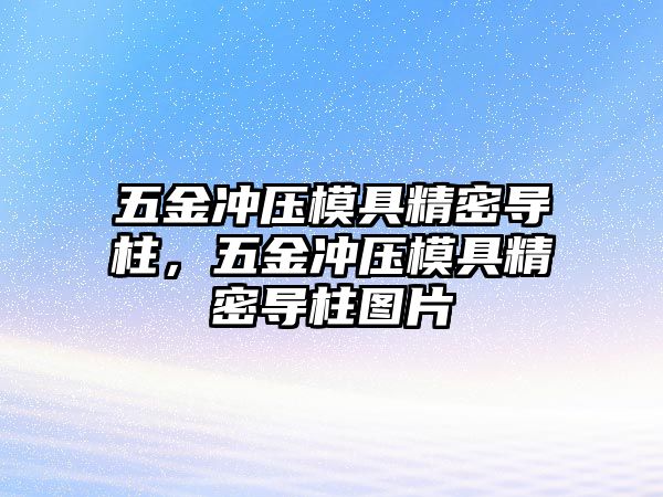 五金沖壓模具精密導(dǎo)柱，五金沖壓模具精密導(dǎo)柱圖片