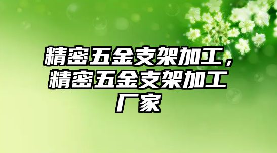 精密五金支架加工，精密五金支架加工廠家