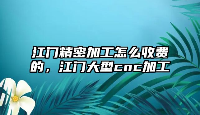 江門精密加工怎么收費(fèi)的，江門大型cnc加工