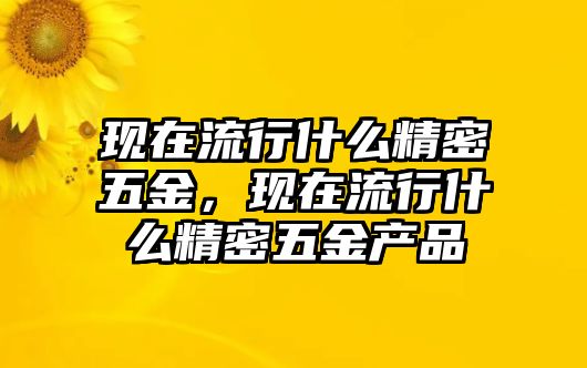 現(xiàn)在流行什么精密五金，現(xiàn)在流行什么精密五金產(chǎn)品