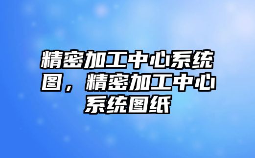 精密加工中心系統(tǒng)圖，精密加工中心系統(tǒng)圖紙