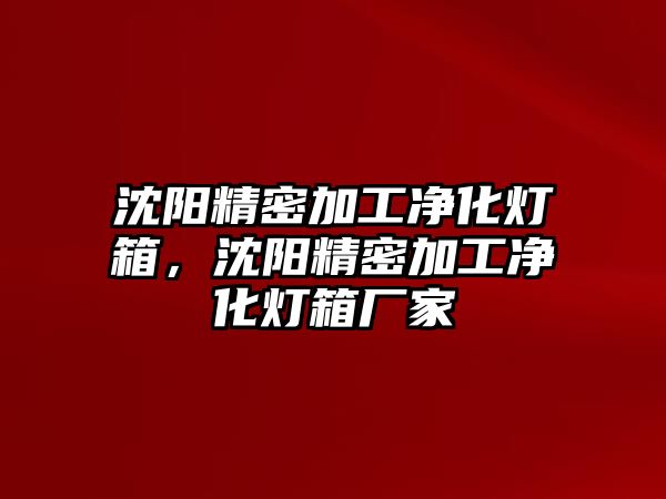 沈陽精密加工凈化燈箱，沈陽精密加工凈化燈箱廠家