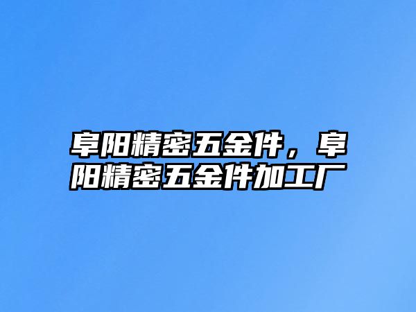 阜陽精密五金件，阜陽精密五金件加工廠