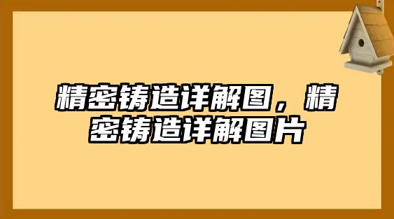 精密鑄造詳解圖，精密鑄造詳解圖片