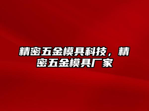 精密五金模具科技，精密五金模具廠家