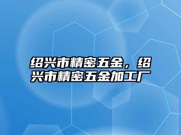 紹興市精密五金，紹興市精密五金加工廠