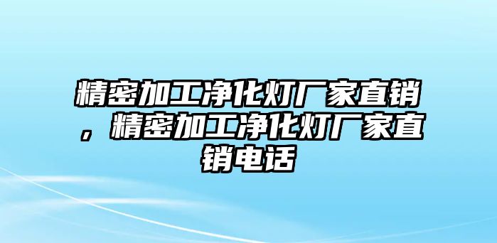 精密加工凈化燈廠家直銷，精密加工凈化燈廠家直銷電話