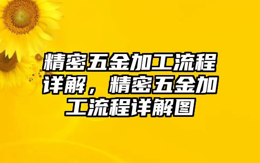 精密五金加工流程詳解，精密五金加工流程詳解圖