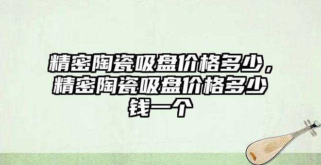 精密陶瓷吸盤價格多少，精密陶瓷吸盤價格多少錢一個