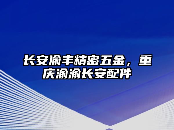 長安渝豐精密五金，重慶渝渝長安配件