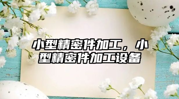 小型精密件加工，小型精密件加工設(shè)備