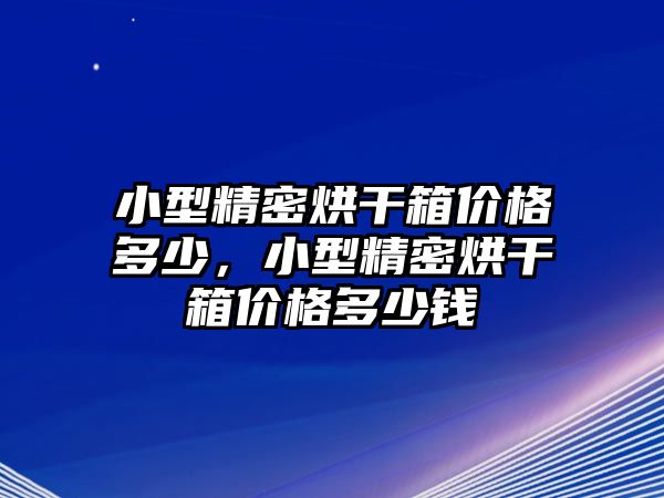 小型精密烘干箱價(jià)格多少，小型精密烘干箱價(jià)格多少錢