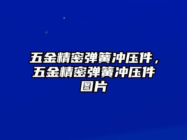 五金精密彈簧沖壓件，五金精密彈簧沖壓件圖片