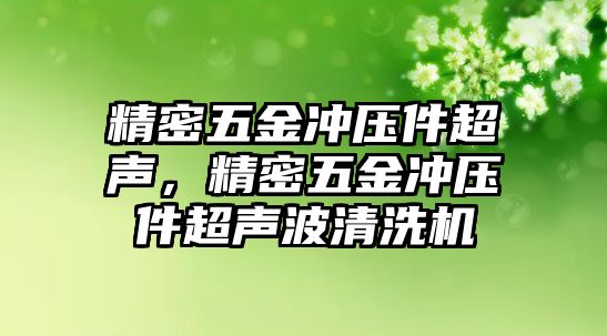 精密五金沖壓件超聲，精密五金沖壓件超聲波清洗機