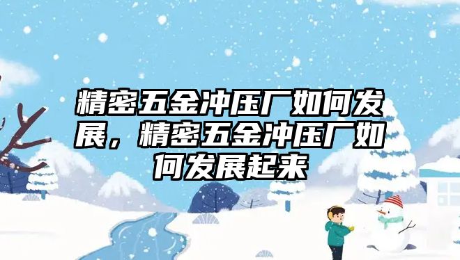 精密五金沖壓廠如何發(fā)展，精密五金沖壓廠如何發(fā)展起來