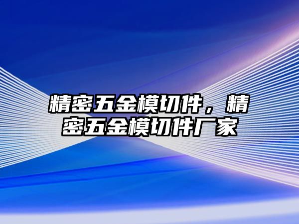 精密五金模切件，精密五金模切件廠家