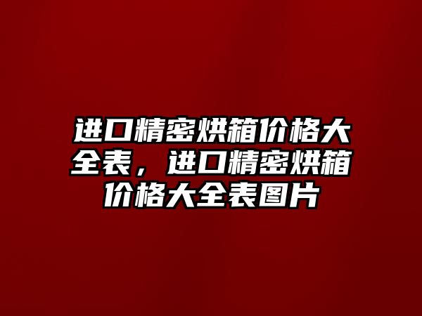 進口精密烘箱價格大全表，進口精密烘箱價格大全表圖片