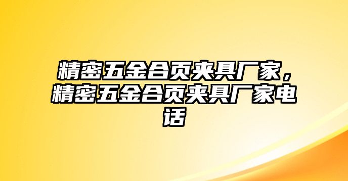 精密五金合頁夾具廠家，精密五金合頁夾具廠家電話