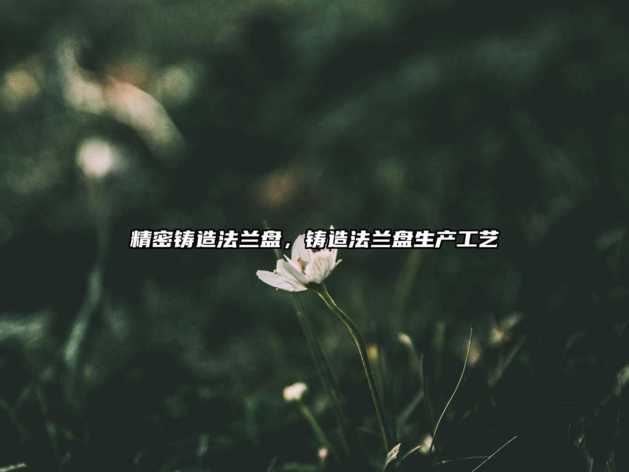 精密鑄造法蘭盤，鑄造法蘭盤生產(chǎn)工藝