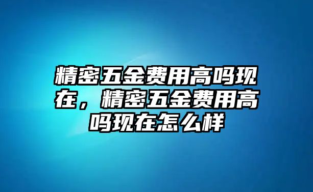 精密五金費用高嗎現(xiàn)在，精密五金費用高嗎現(xiàn)在怎么樣