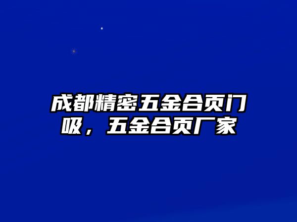 成都精密五金合頁門吸，五金合頁廠家