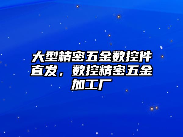 大型精密五金數(shù)控件直發(fā)，數(shù)控精密五金加工廠