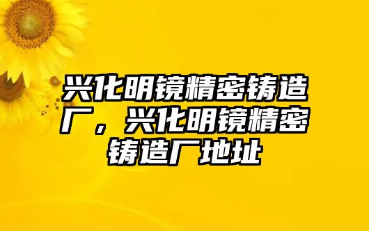 興化明鏡精密鑄造廠，興化明鏡精密鑄造廠地址