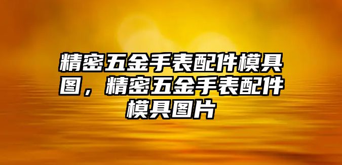 精密五金手表配件模具圖，精密五金手表配件模具圖片