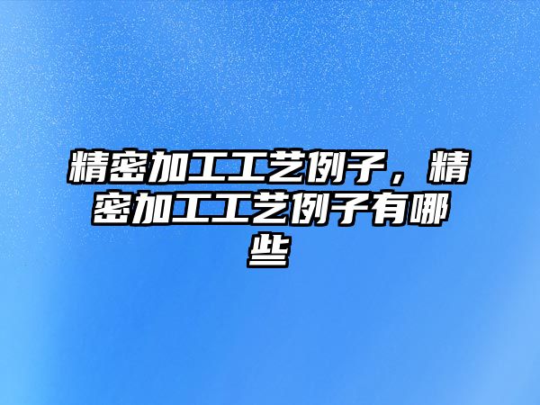 精密加工工藝?yán)?，精密加工工藝?yán)佑心男? />
									</div>
								</a>
								<h2 class=